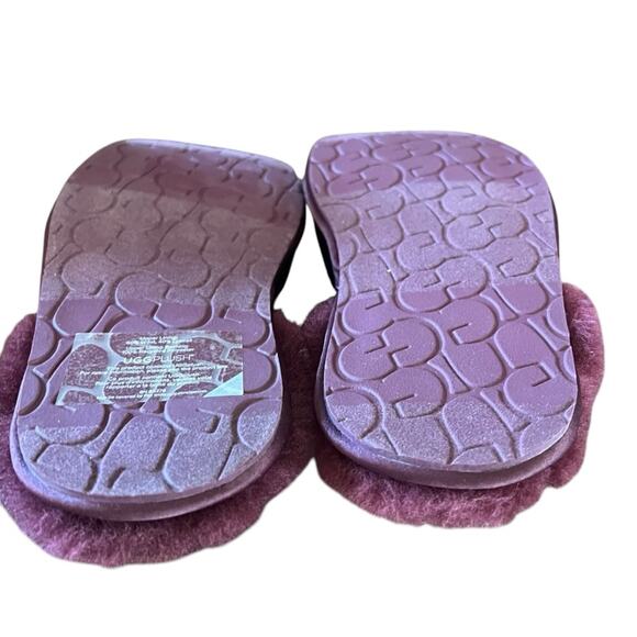 UGG Women's Scuffette II Mirror Ball Sequins Sheepskin Collar Slipper NEW Size 7 - Picture 8 of 9